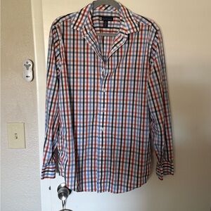 Island Sands Stylish Plaid Button-Down Shirt for Men